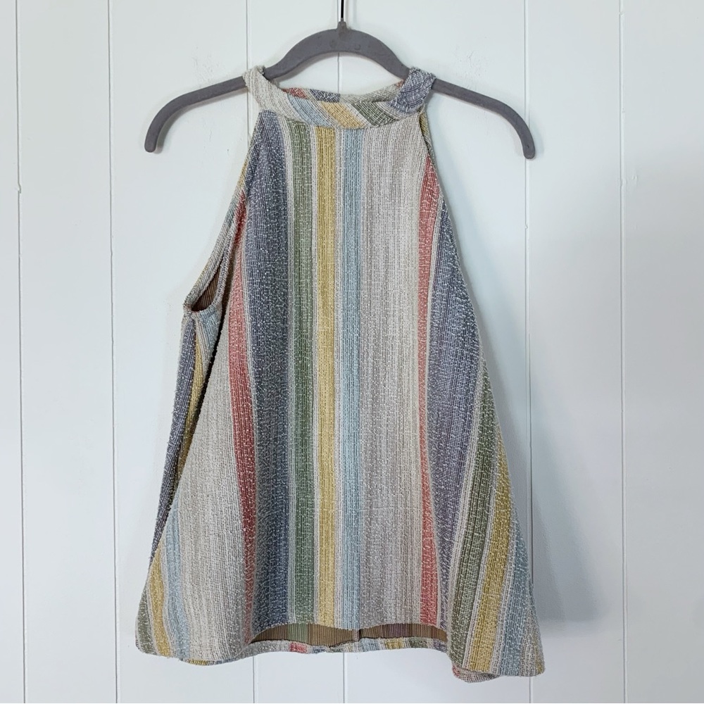 W5 Multi-Color Stripe Top M